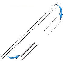 Хлист перше коліно carbon на Hunter 1 метр