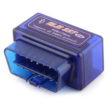 Автомобільний діагностичний сканер універсальний OBD2 ELM327 Mini Bluetooth Діагностичний адаптер для авто