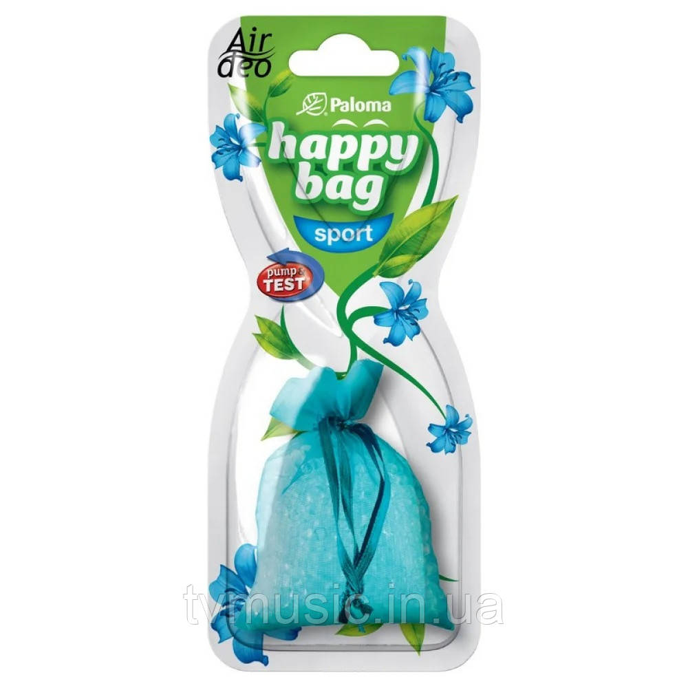 Ароматизатор в машину Paloma Happy Bag Sport (78025)
