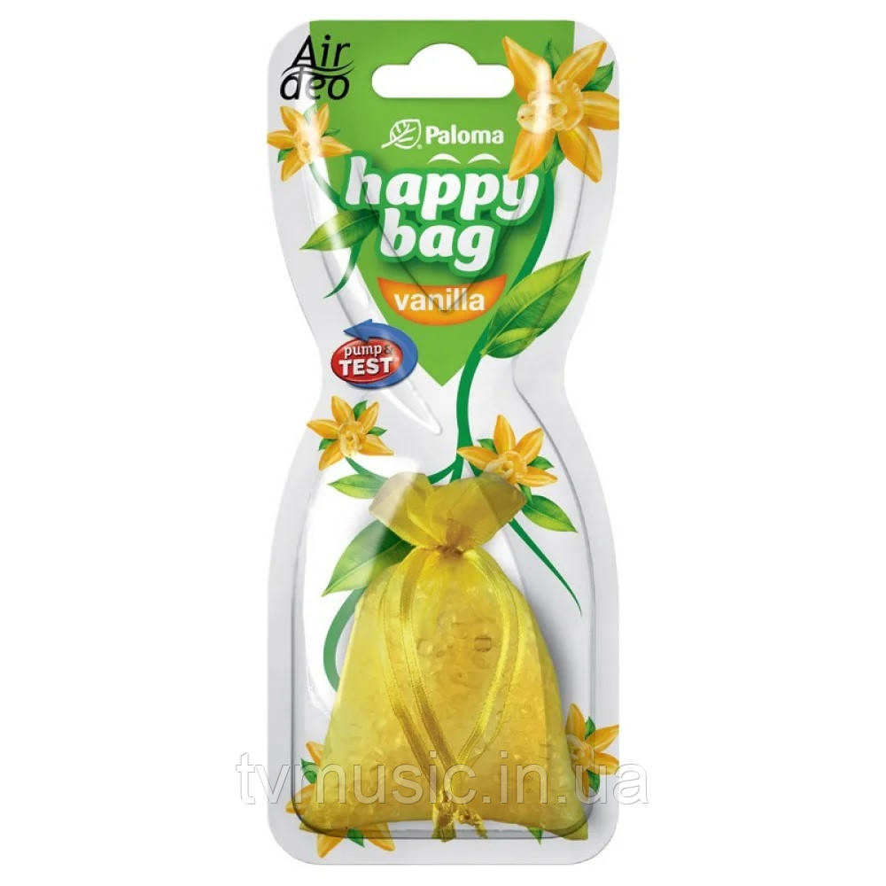 Ароматизатор в машину Paloma Happy Bag Vanilla (78024)