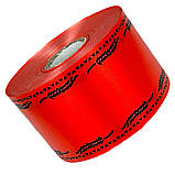 Стрічка з візерунком "Колосья", 5см/50ярд, фото 3