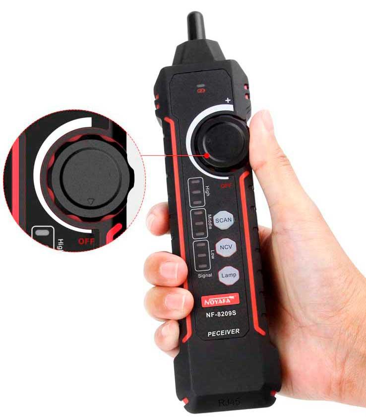 Noyafa NF8209S-RECEIVER приймач для кабельного тестера