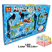 Дитячий конструктор Minecraft Mimocraft GT-106 'Підводна печера' включає 330 деталей.