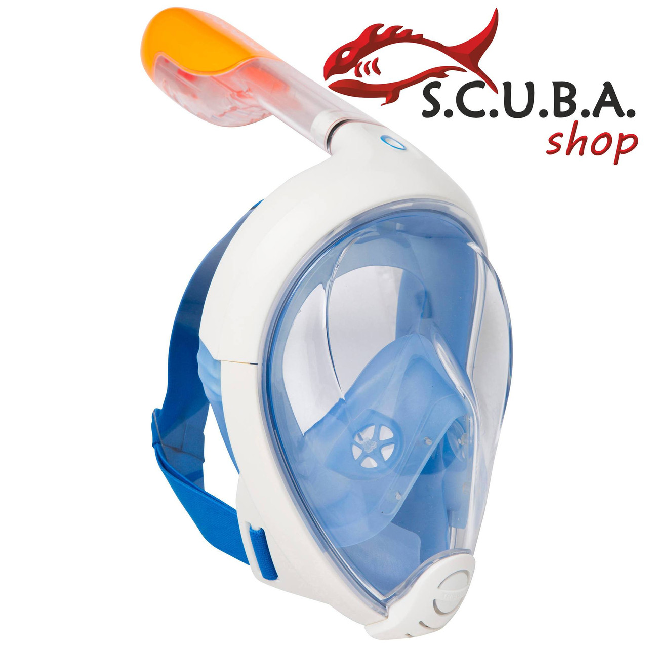 Повна маска для дайвінгу та снорклінга Tribord Easybreath
