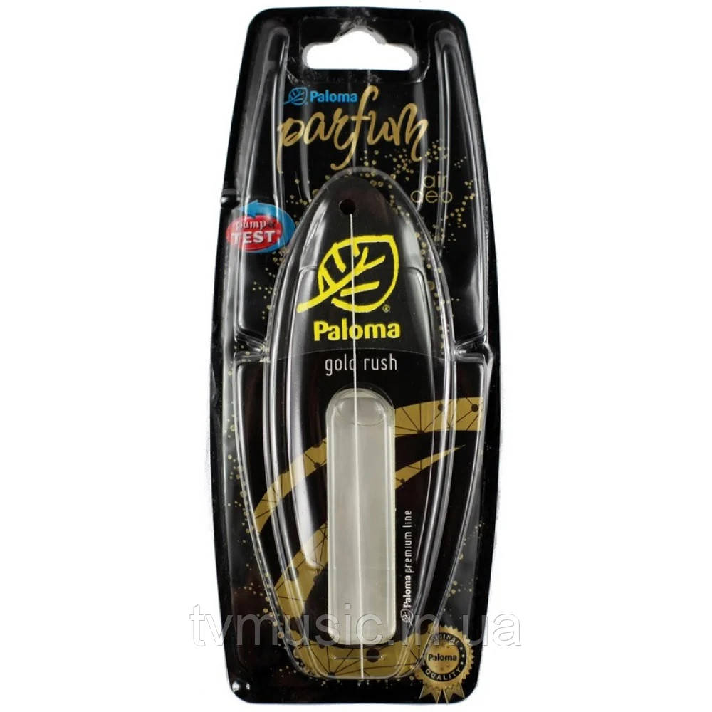 Ароматизатор в машину Paloma Parfume Premium Line Gold Rush (74020)