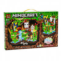 Конструктор Minecraft Mimocraft Colorful Lights лісова печера 330 дит. (GT-108)