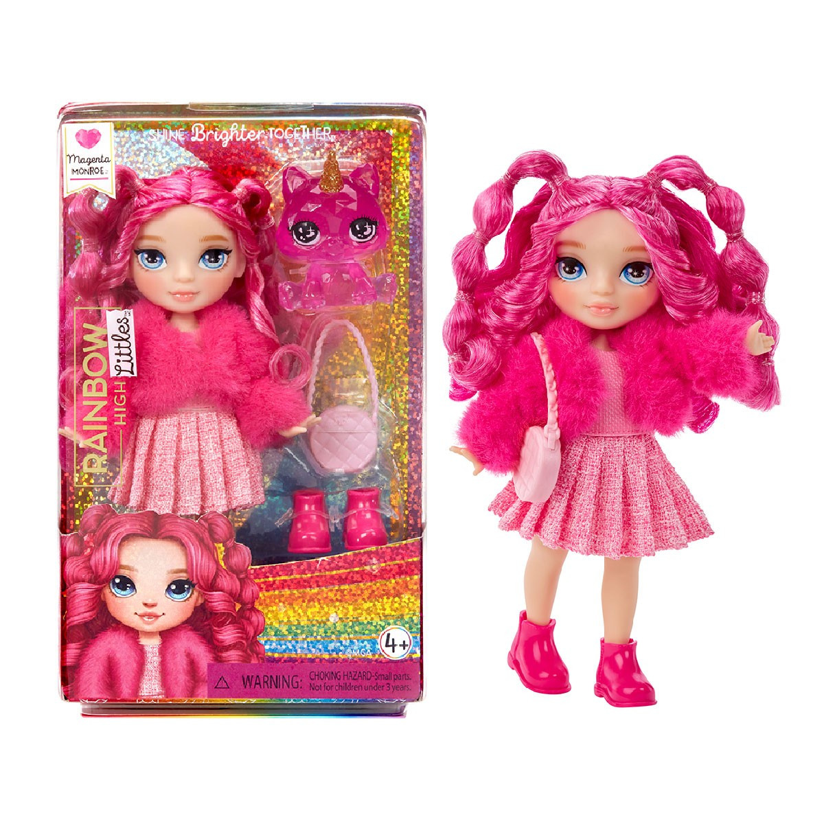 Ігровий набір з лялькою Rainbow High серії Littles - Маджента, фото 1