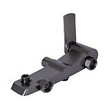 Душова система для душу Qtap Slavonice на два споживачі QTSLA110GMB45913 Gunmetal Black PVD, фото 8