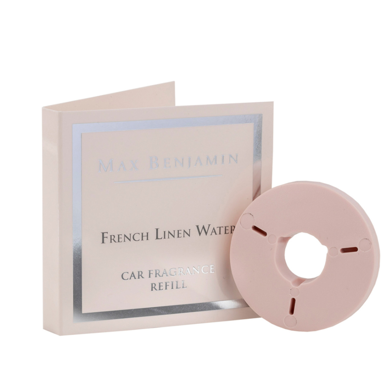 Ароматизатор повітря в машину Max Benjamin Car Fragrance French Linen Water запаска, фото 1