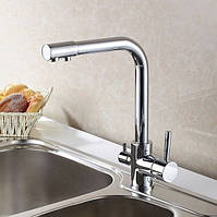 Змішувач для кухні з під'єднанням до фільтра SANTEP 9966 Хром