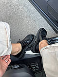 Туфлі жіночі шкіра наплак чорні, фото 2