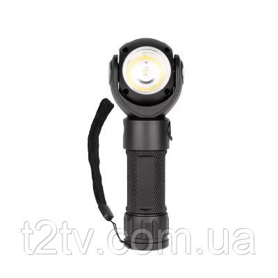 Ліхтар Quantum worklight Transformer 5W LED+COB з USB (QM-FL2020), фото 1