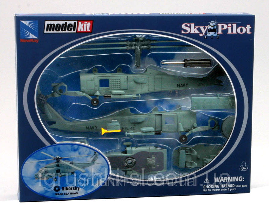 Збірна модель вертольота (1:60) Sikorsky SH-60
