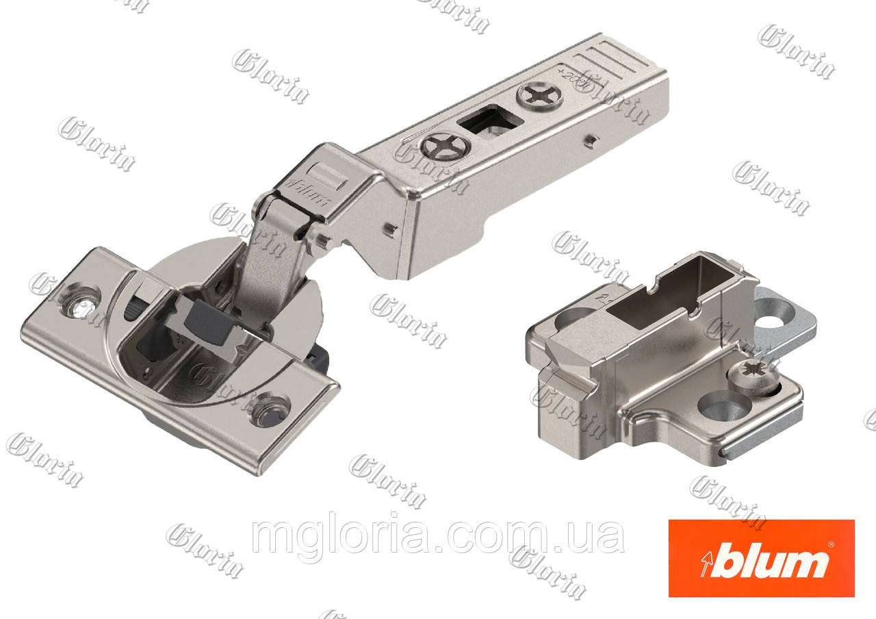 Завіса Blum Clip-Top 20° c дотягувачем  79B9555