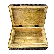 Різьблена шкатулка з мангового дерева Індія 34871, фото 5