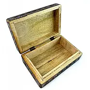 Різьблена шкатулка з мангового дерева Індія 34871, фото 4