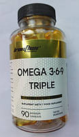 Жирні кислоти OMEGA Ironflex Omega 3-6-9 Triple 90 капсул