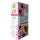 Чорний чай лате g'tea! Wild Strawberry Cake з ароматом земляничного бісквіту 10 стіків, фото 2