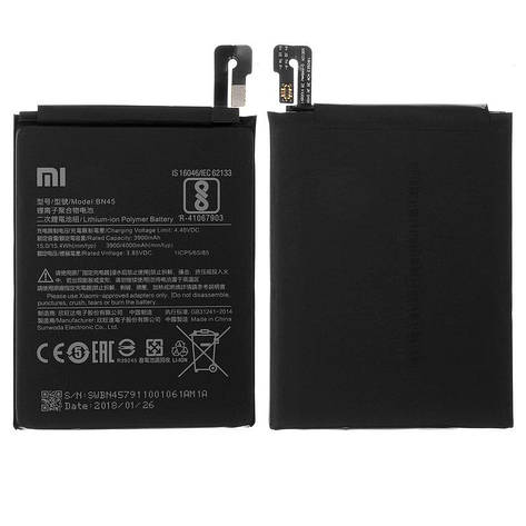 Акумулятор BN45 для Xiaomi Redmi Note 5, Li-Polymer, 3,85 B, 4000 мАг, Original (PRC), фото 1