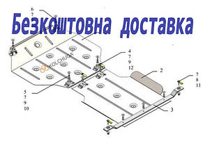 Захист двигуна Subaru Forester 3 SH (2008-2012) (Захист двигуна Субару Форестер) Кольчуга