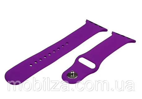 (Укр ) Ремешок Soft Touch для Apple Watch (42/44/45мм)- фиолетовый