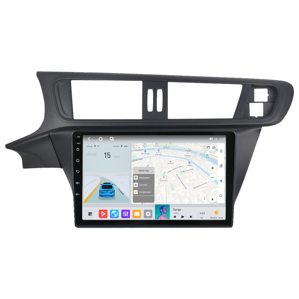 Штатна магнітола Mekede MS Citroen C3-XR [F2] (2010-2018) QleD