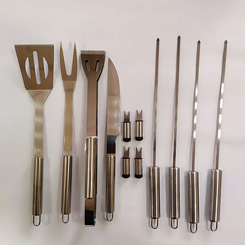 Барбекю-набір з нержавійки в кейсі Dynasty DN-12080