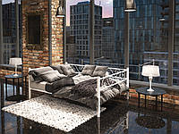 ДИВАН-ЛІЖКО АМАРАНТ