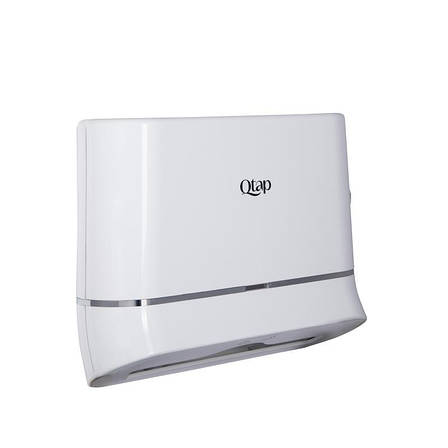 Тримач для паперових рушників Qtap Pohodli 300 мм QTDR600WP White (Dr| ák), фото 1