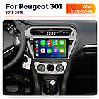 Штатна магнітола Makede MS Peugeot 301 For Citroen C-Elysee CElysee (2012 — 2024) QleD, фото 5