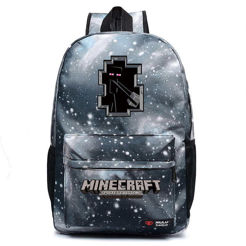 Рюкзак городской Майнкрафт Minecraft с USB разъемом