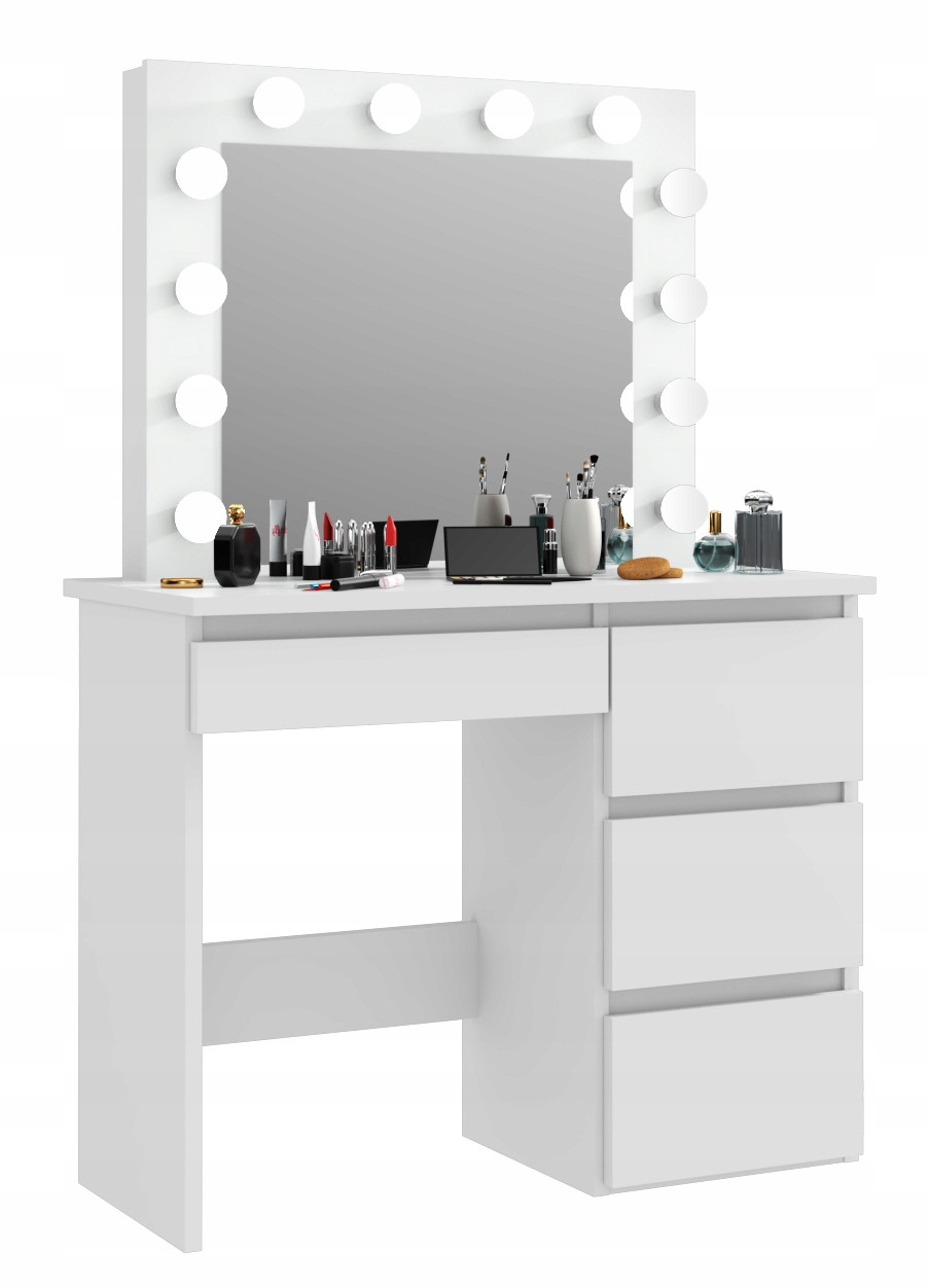 Туалетний столик з дзеркалом Beta 12 LED Oak Craft