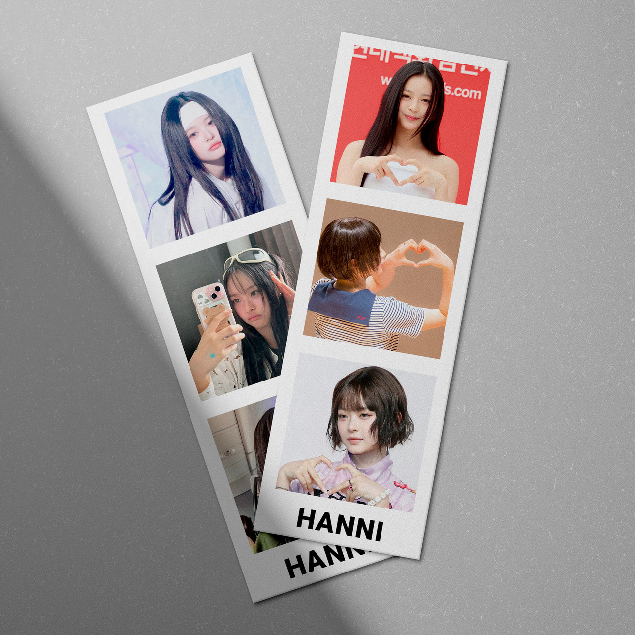 Набір фотостріпів New Jeans Hanni №1 8 штук