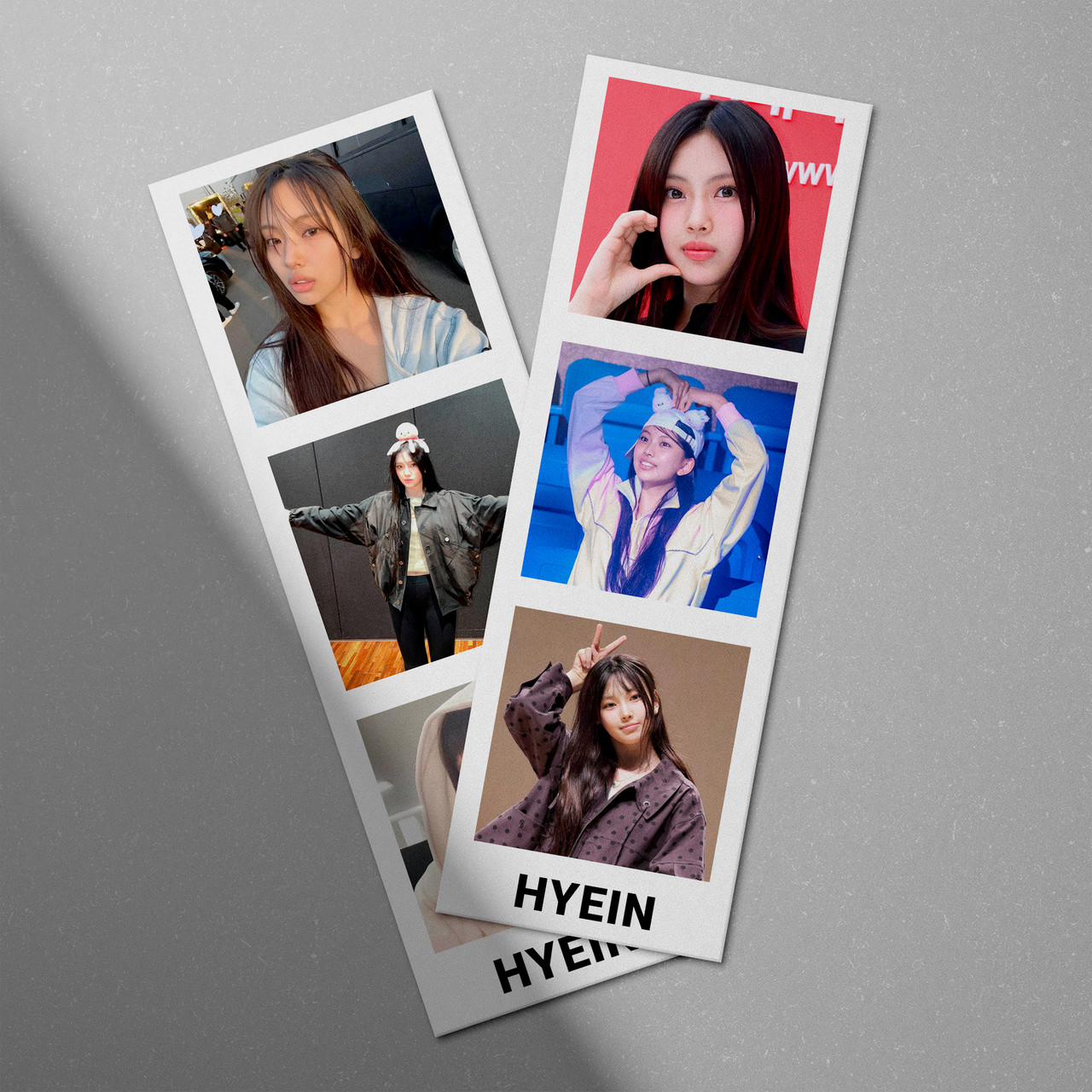Набір фотостріпів New Jeans Hyein №1 8 штук