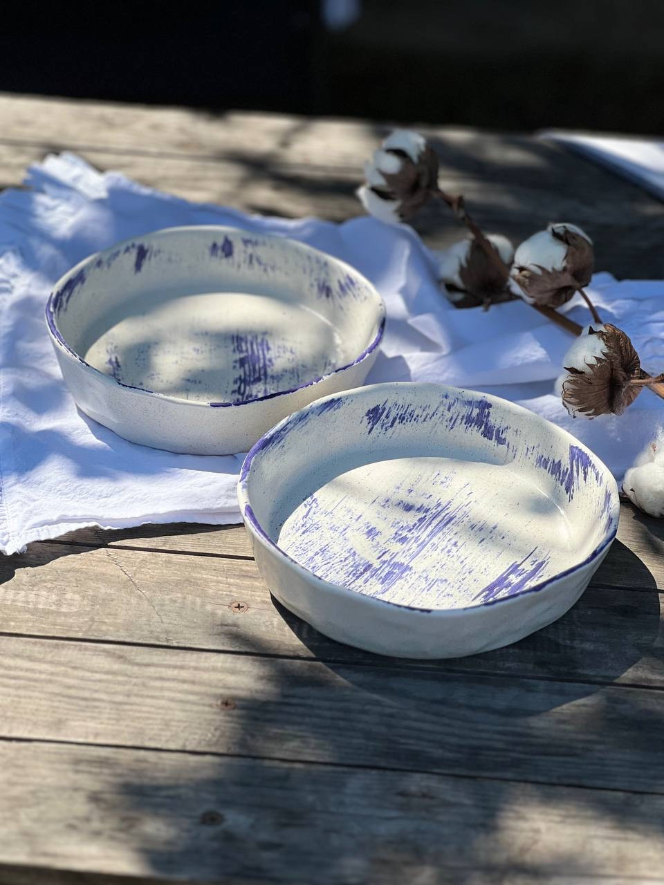 Тарілка Глибока 500 мл «Синій Лофт Плюс"