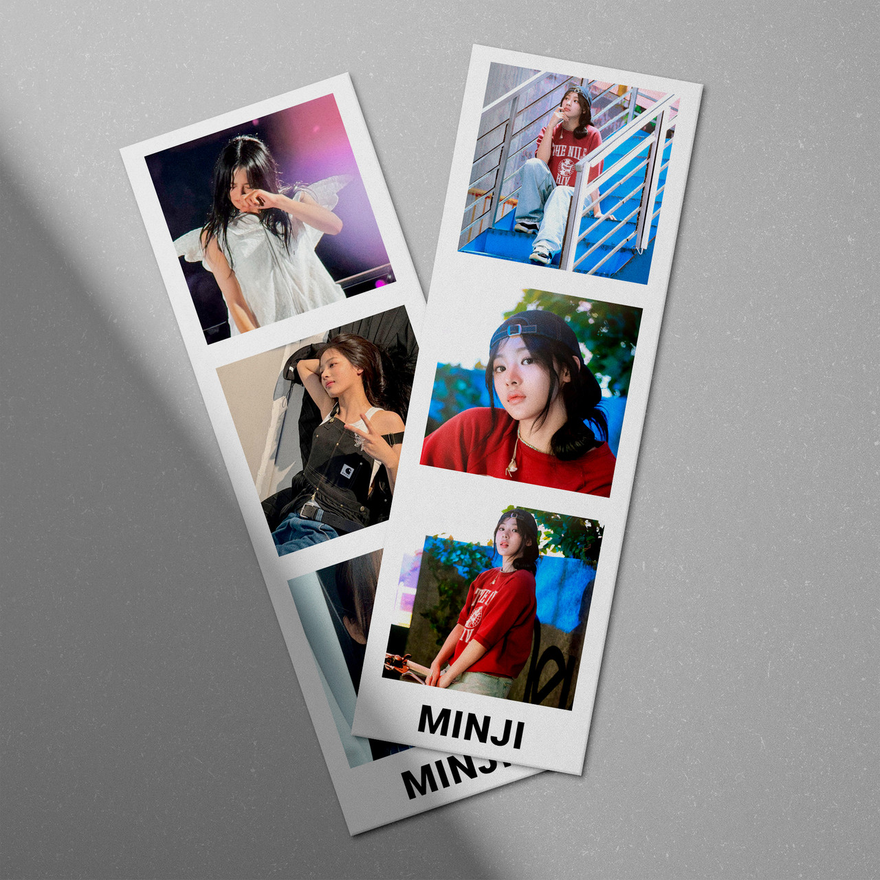Набір фотостріпів New Jeans Minji №1 8 штук