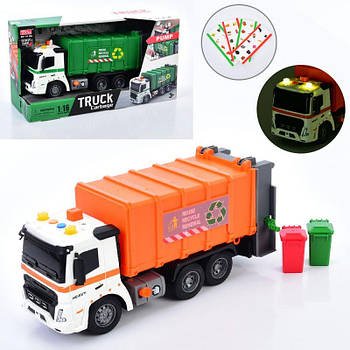 Іграшкова будтехніка Сміттєвоз інерція A1110-3-13 G-Rich