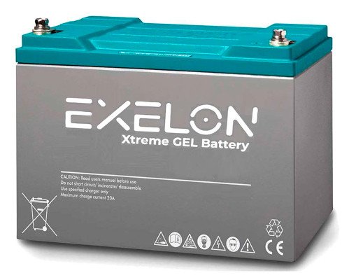 Акумулятор гелевий Exelon 100-12 12v 100ah, фото 1