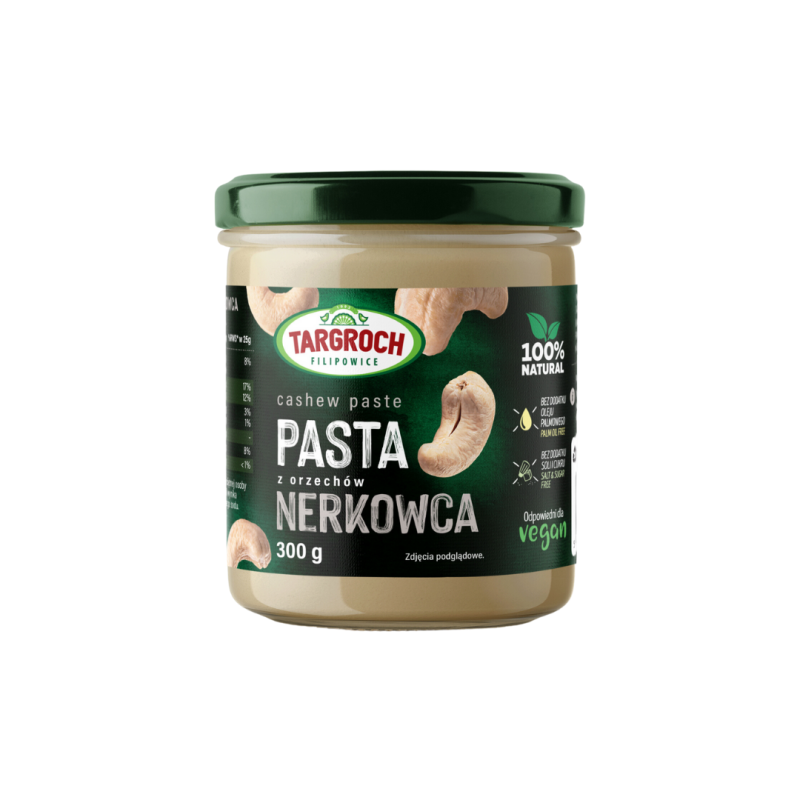Паста з горіхів кешью - 300грам,Targroch