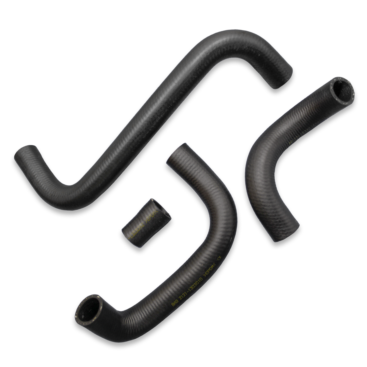 Комплект патрубків радіатора ВАЗ 2121 НИВА (4шт) в упаковці