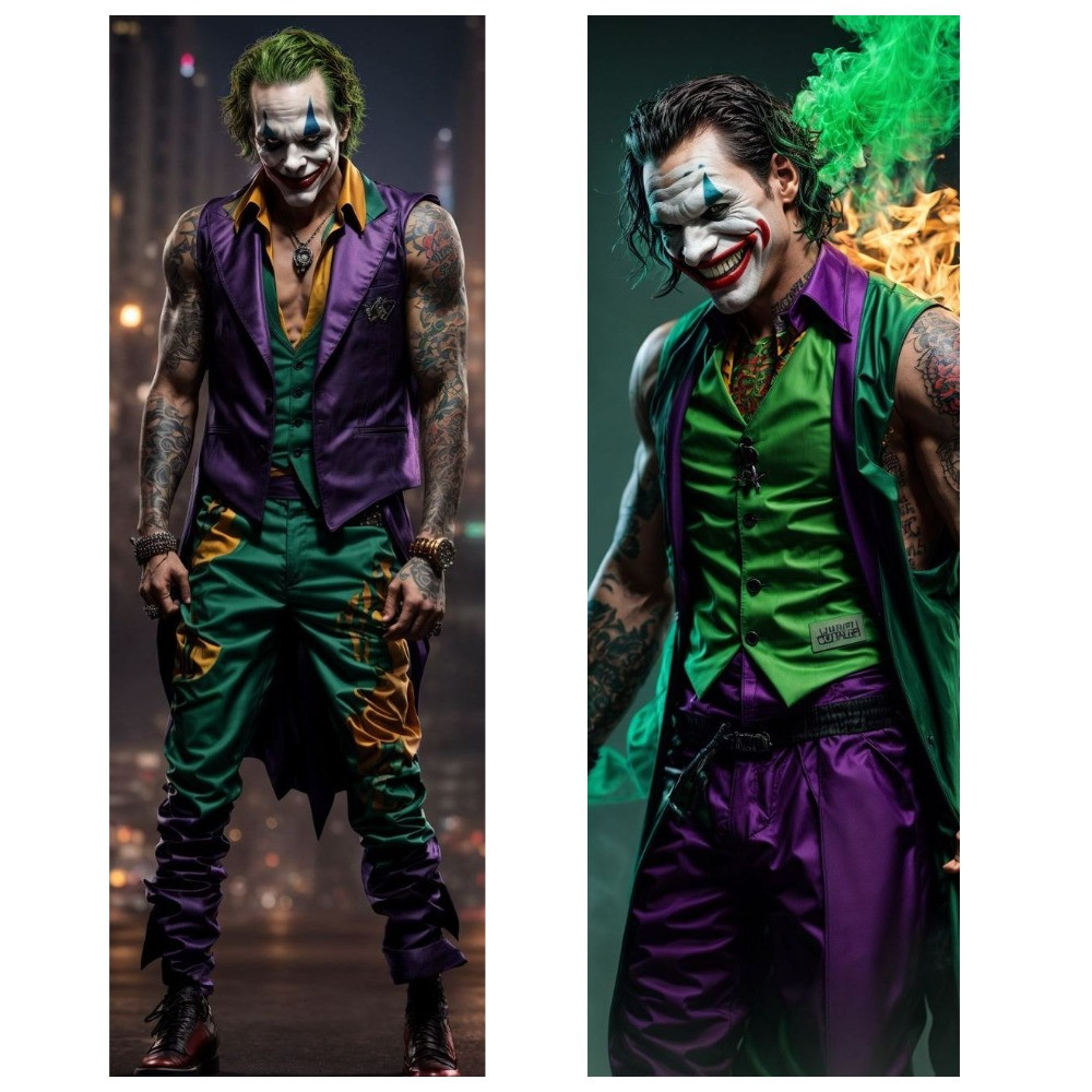 Дакімакура 150х50 см  Джокер DC Comics Бэтмен Joker Подушка + наволочка двостороння, фото 1
