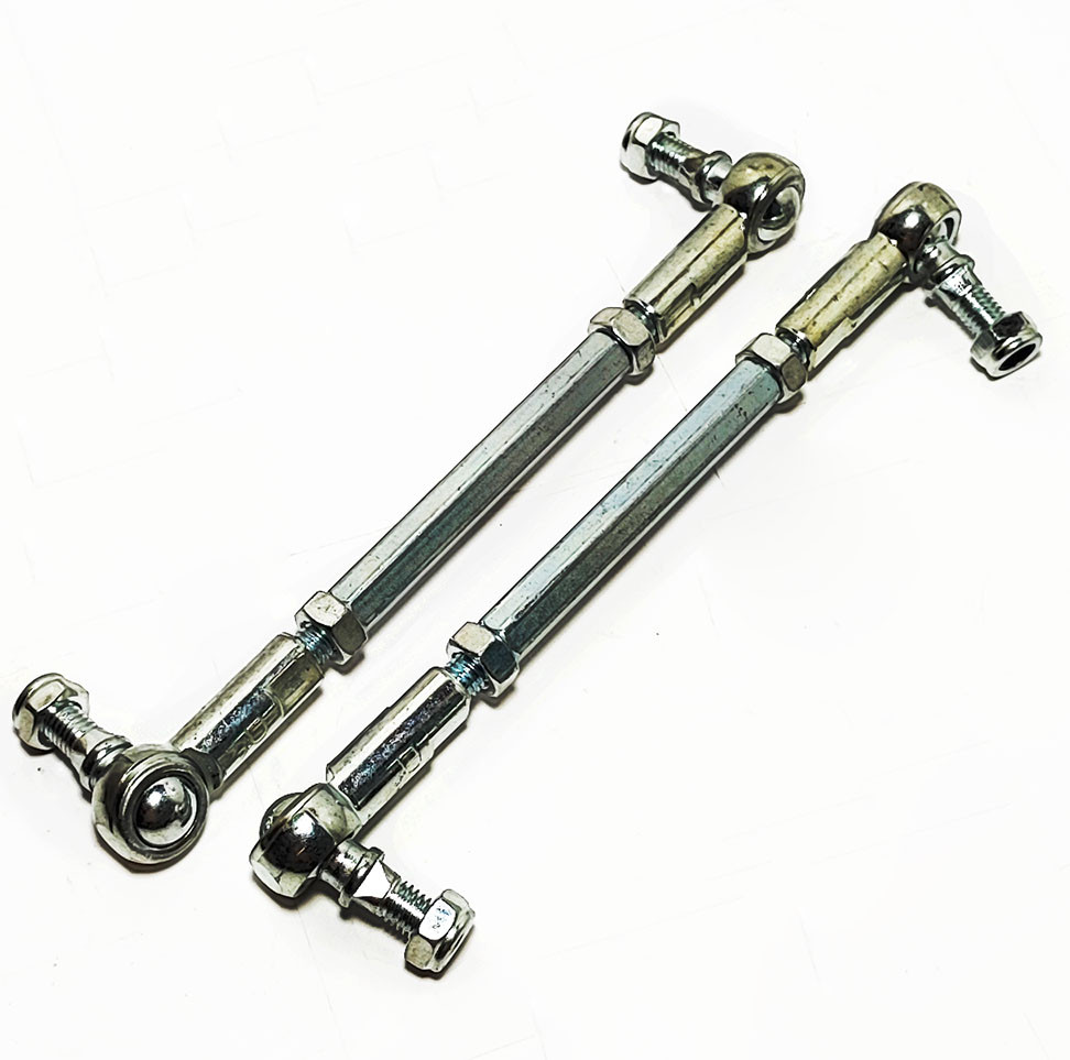 Комплект кермових тяг для дитячого квадроциклу 8 мм 131/78mm