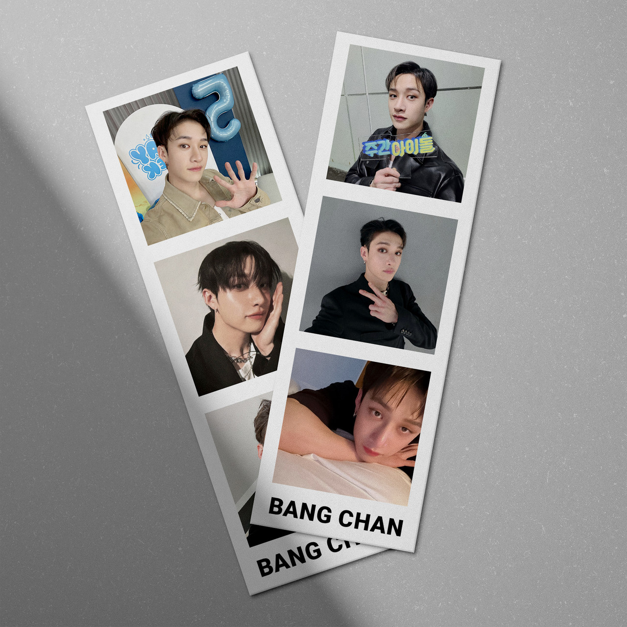 Набір фотостріпів Stray Kids Bang Chan №1 8 штук