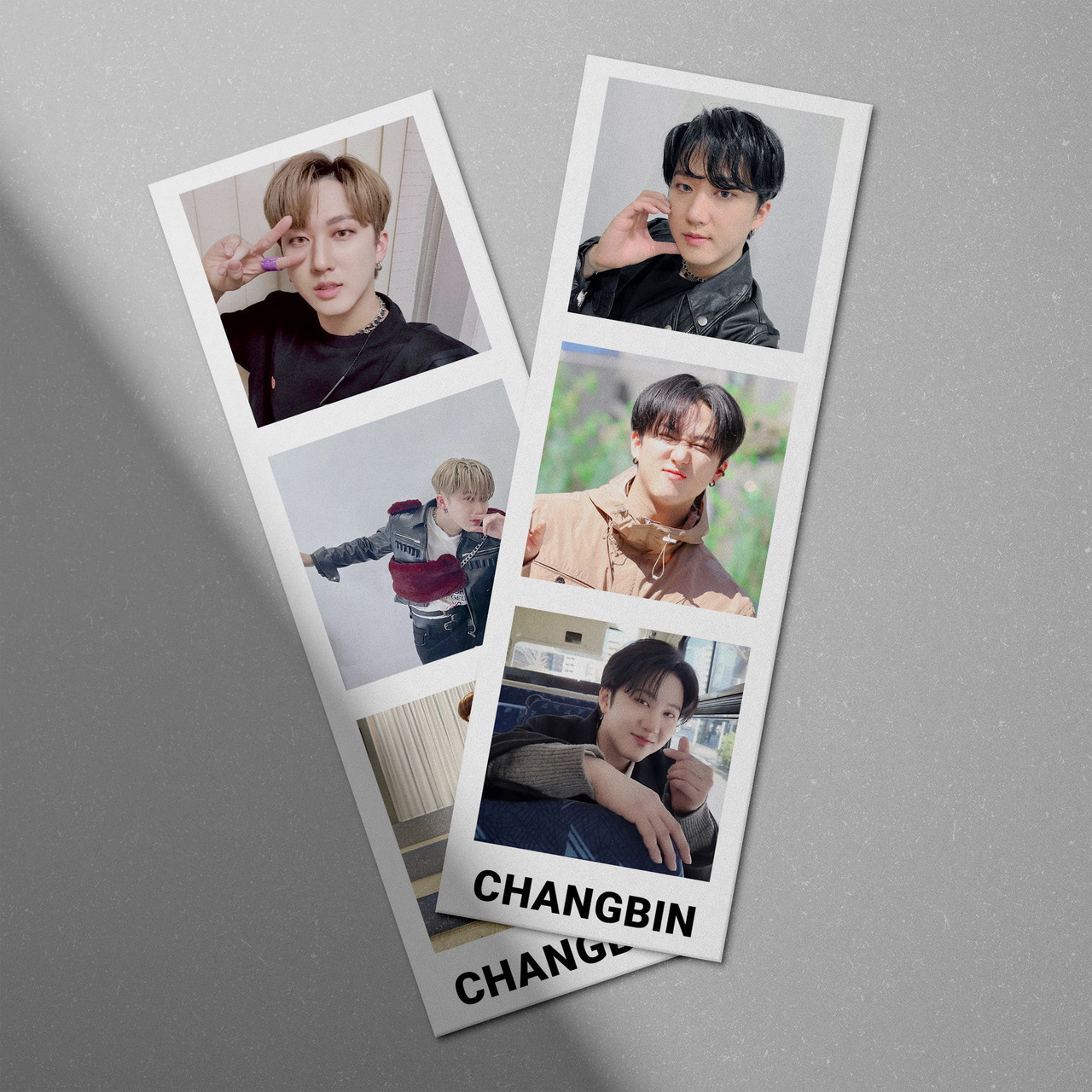 Набір фотостріпів Stray Kids Changbin №1 8 штук
