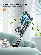 Легкий акумуляторний пилосос Buture VC60 450 Вт/38 КПа, фото 4