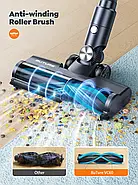 Легкий акумуляторний пилосос Buture VC60 450 Вт/38 КПа, фото 5