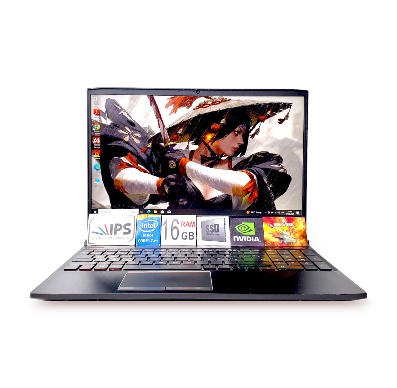 Ігровий ноутбук HP OMEN FHD 15.6" Core i7-8750H 6 ядер 16GB DDR4 SSD480GB RTX 2060 6GB