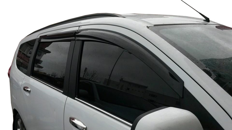 Вітровики, дефлектори вікон Renault Lodgy 2012-> (скотч) Sunplex, фото 1