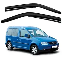Вітровики, дефлектори вікон Volkswagen Caddy III 2004-2015 (скотч) Sunplex