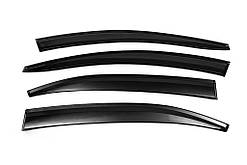 Вітровики, дефлектори вікон Volkswagen Jetta VI сед 2010-2019 (скотч) Sunplex